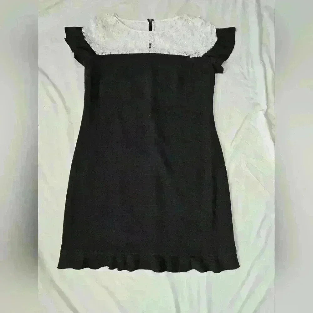 Karl lagerfeld Lace Yoke Dress